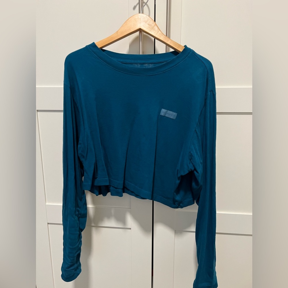 COPY - Set Active Crop Long Sleeve in Cove 💙